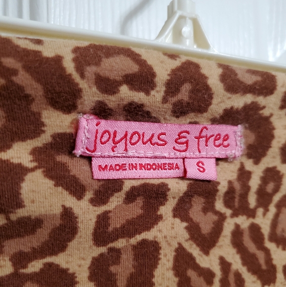 Long line animal print skirt Length 30 Size small - Picture 3 of 6